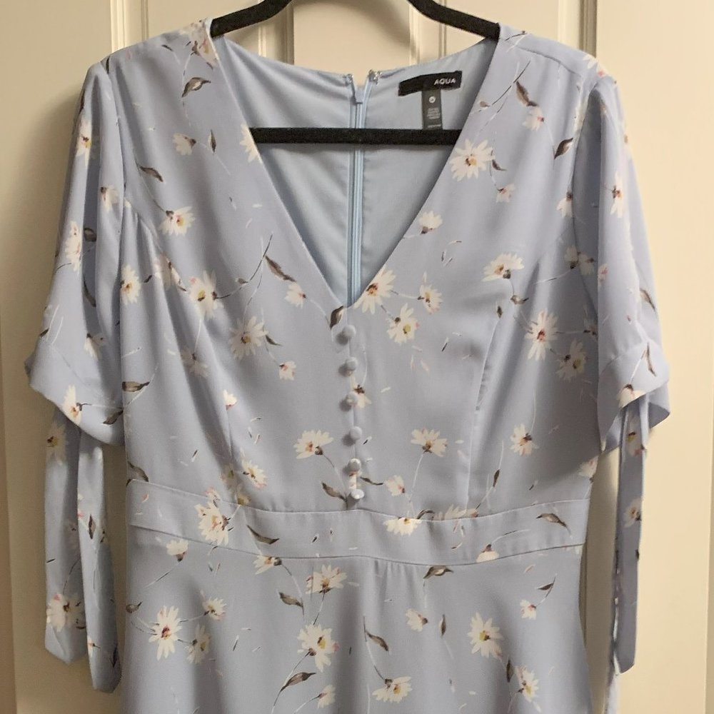 Aqua Blue Dress Medium